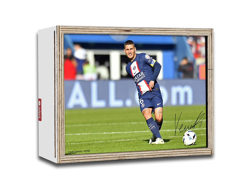 PARIS SAINT-GERMAIN x Dada 15x20 blanc Verrati