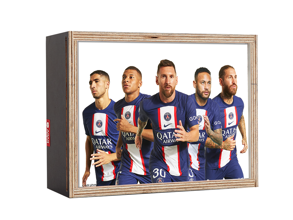 PARIS SAINT-GERMAIN x Dada 15x20 noir équipe 1
