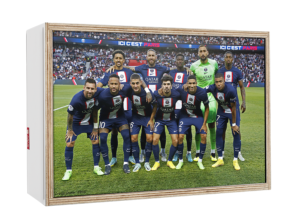 PARIS SAINT-GERMAIN x Dada 20x30 blanc équipe 2